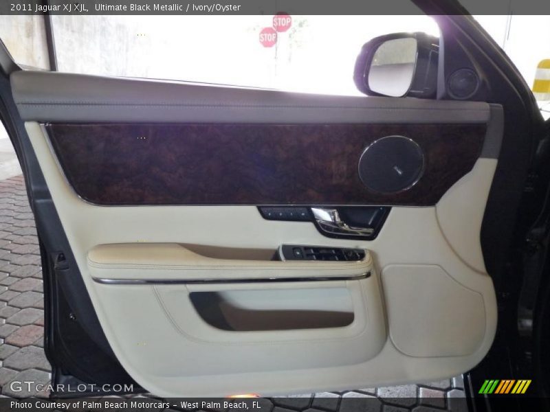 Ultimate Black Metallic / Ivory/Oyster 2011 Jaguar XJ XJL