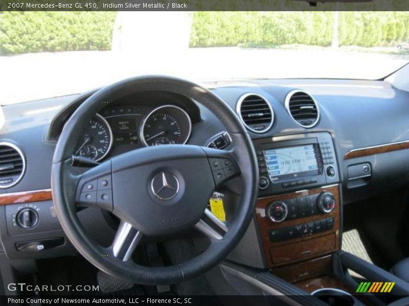 Iridium Silver Metallic / Black 2007 Mercedes-Benz GL 450