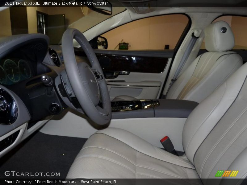 Ultimate Black Metallic / Ivory/Oyster 2011 Jaguar XJ XJL