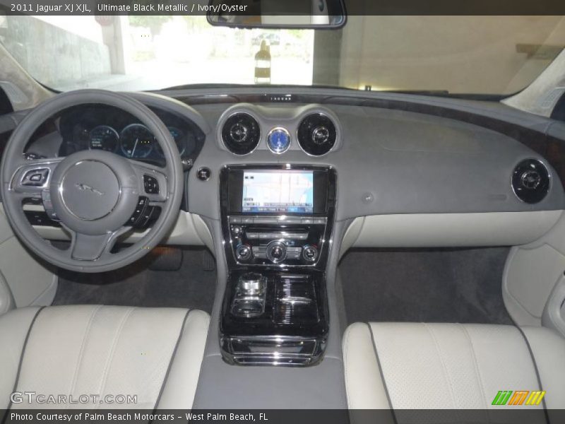 Ultimate Black Metallic / Ivory/Oyster 2011 Jaguar XJ XJL