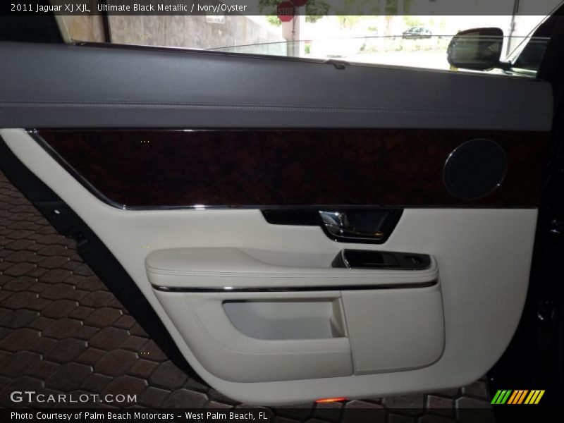 Ultimate Black Metallic / Ivory/Oyster 2011 Jaguar XJ XJL
