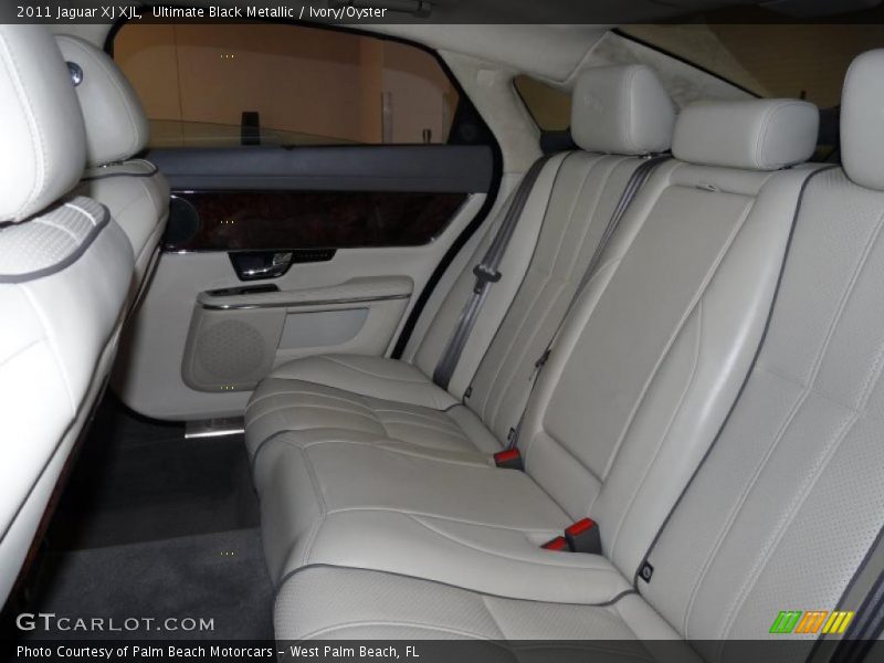 Ultimate Black Metallic / Ivory/Oyster 2011 Jaguar XJ XJL