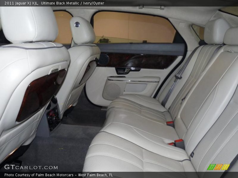 Ultimate Black Metallic / Ivory/Oyster 2011 Jaguar XJ XJL