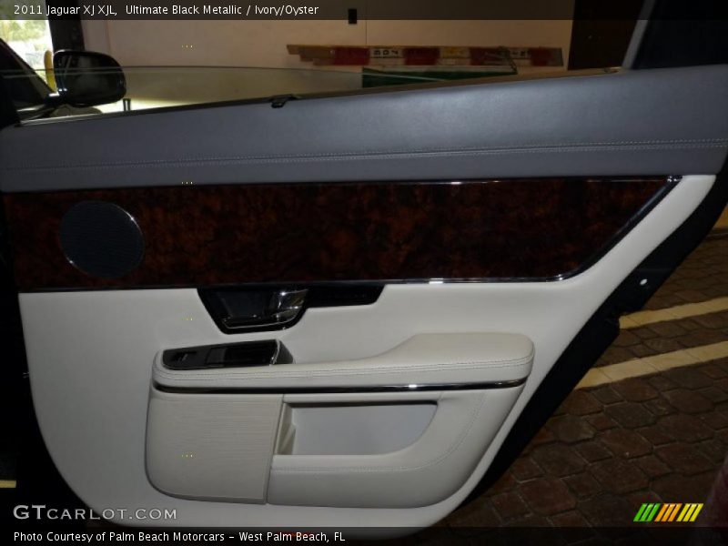 Ultimate Black Metallic / Ivory/Oyster 2011 Jaguar XJ XJL