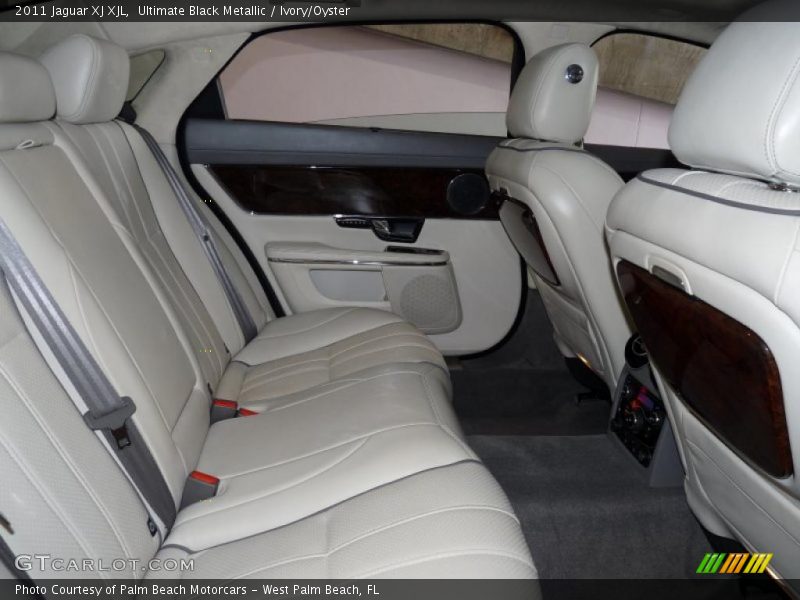 Ultimate Black Metallic / Ivory/Oyster 2011 Jaguar XJ XJL