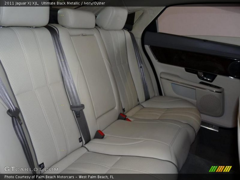 Ultimate Black Metallic / Ivory/Oyster 2011 Jaguar XJ XJL