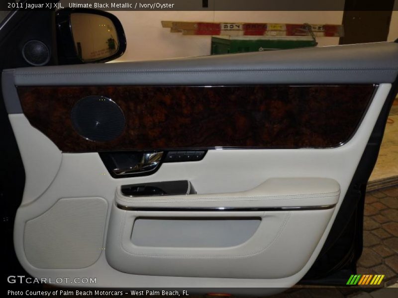 Ultimate Black Metallic / Ivory/Oyster 2011 Jaguar XJ XJL