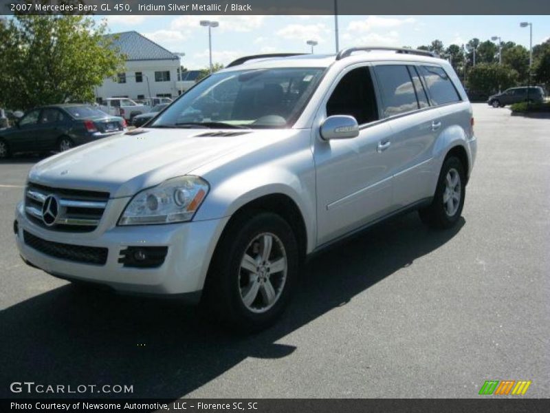 Iridium Silver Metallic / Black 2007 Mercedes-Benz GL 450