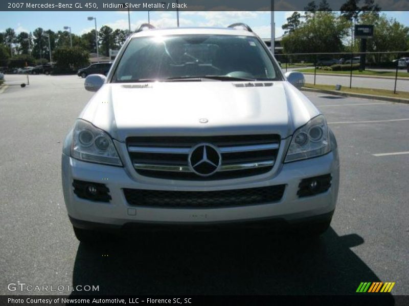 Iridium Silver Metallic / Black 2007 Mercedes-Benz GL 450