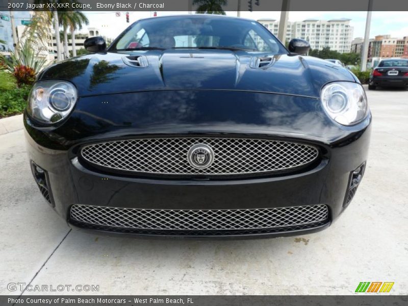 Ebony Black / Charcoal 2007 Jaguar XK XKR Coupe