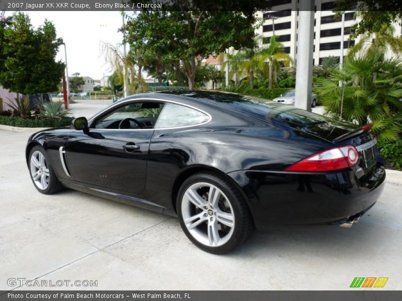 Ebony Black / Charcoal 2007 Jaguar XK XKR Coupe