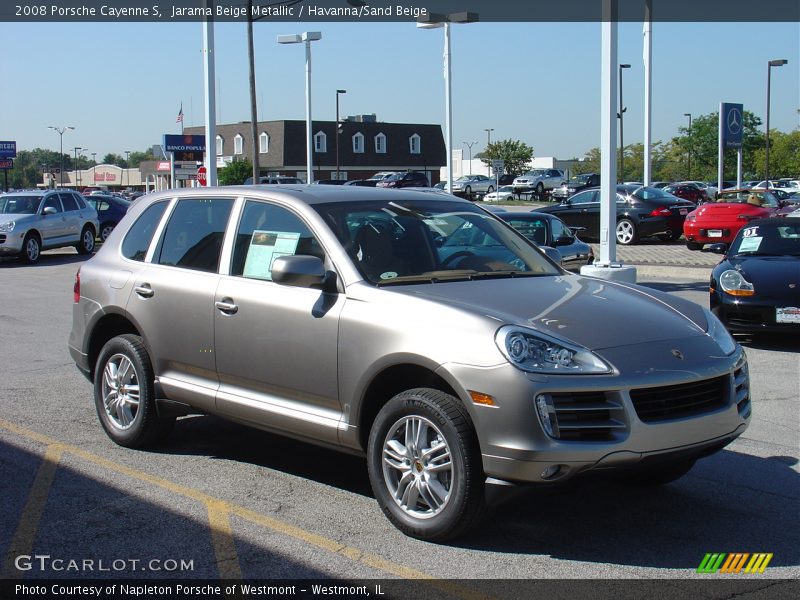 Jarama Beige Metallic / Havanna/Sand Beige 2008 Porsche Cayenne S