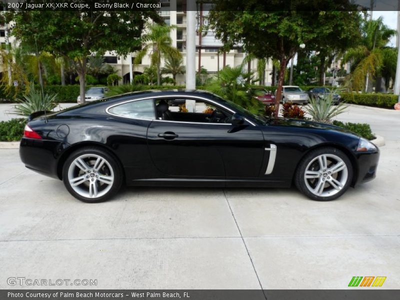 Ebony Black / Charcoal 2007 Jaguar XK XKR Coupe