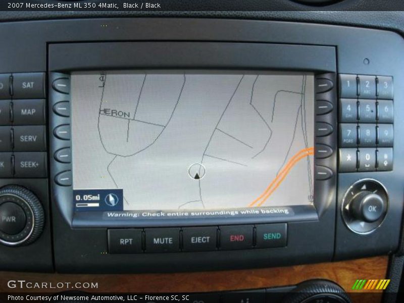 Black / Black 2007 Mercedes-Benz ML 350 4Matic