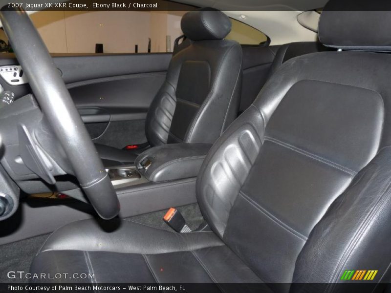 Ebony Black / Charcoal 2007 Jaguar XK XKR Coupe