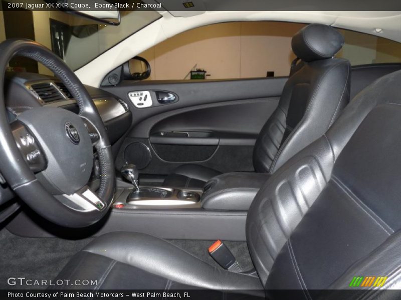 Ebony Black / Charcoal 2007 Jaguar XK XKR Coupe