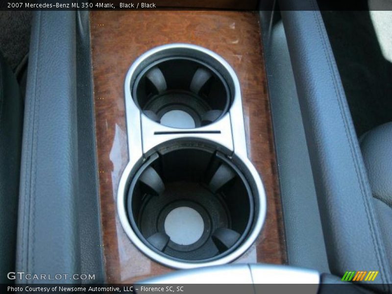 Black / Black 2007 Mercedes-Benz ML 350 4Matic