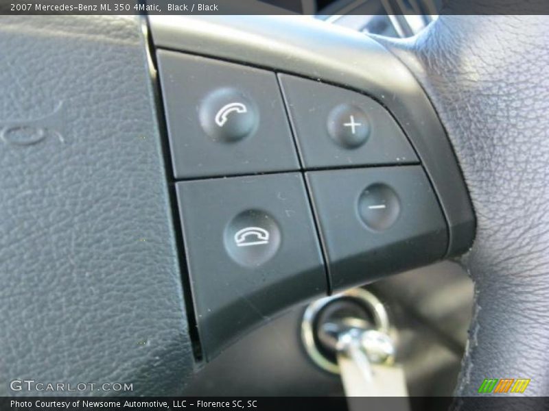 Black / Black 2007 Mercedes-Benz ML 350 4Matic