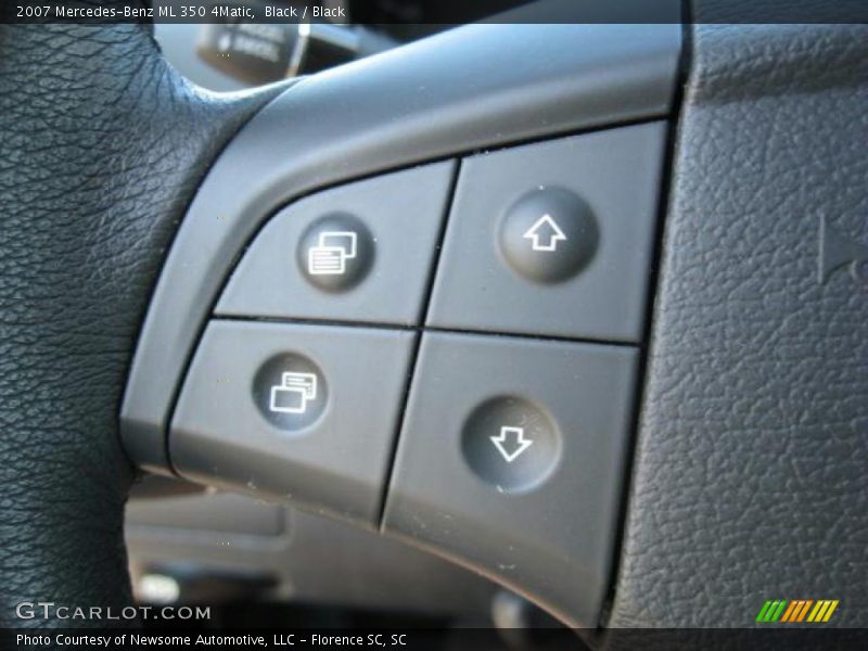 Black / Black 2007 Mercedes-Benz ML 350 4Matic