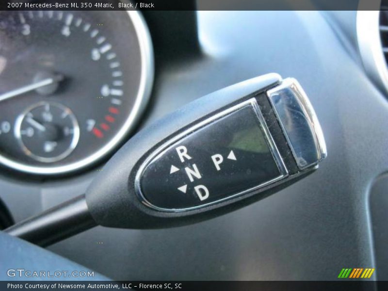 Black / Black 2007 Mercedes-Benz ML 350 4Matic