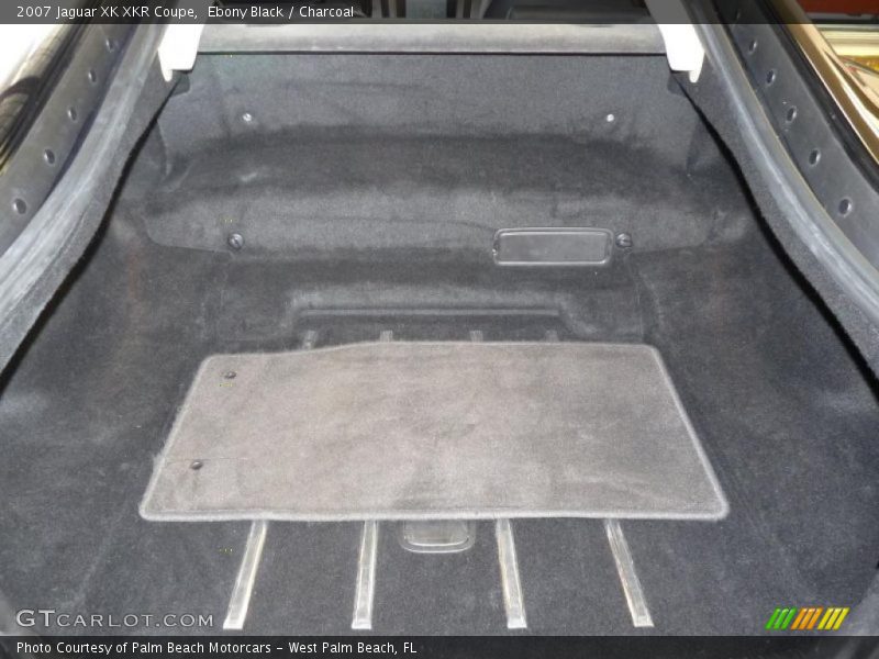 Ebony Black / Charcoal 2007 Jaguar XK XKR Coupe