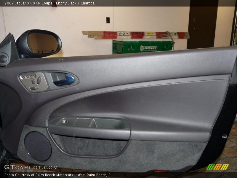 Ebony Black / Charcoal 2007 Jaguar XK XKR Coupe