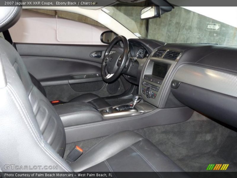Ebony Black / Charcoal 2007 Jaguar XK XKR Coupe