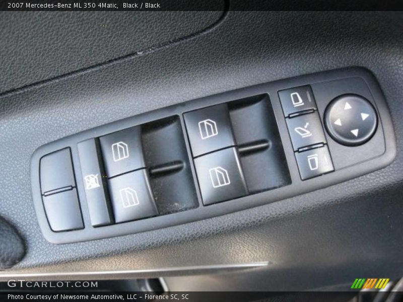 Black / Black 2007 Mercedes-Benz ML 350 4Matic