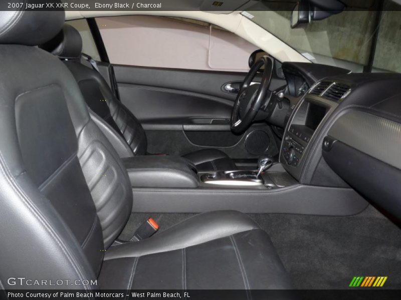 Ebony Black / Charcoal 2007 Jaguar XK XKR Coupe