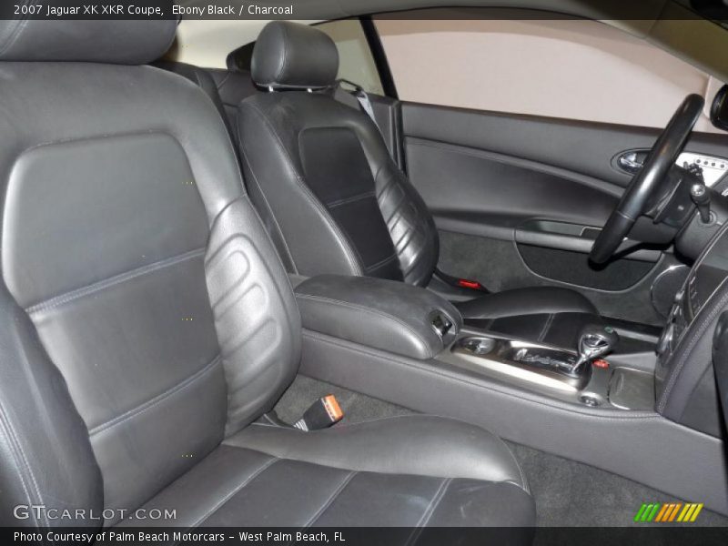 Ebony Black / Charcoal 2007 Jaguar XK XKR Coupe