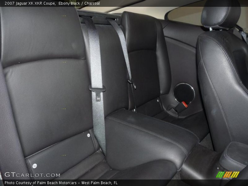 Ebony Black / Charcoal 2007 Jaguar XK XKR Coupe