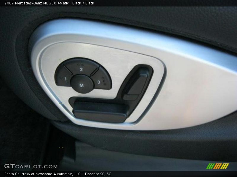 Black / Black 2007 Mercedes-Benz ML 350 4Matic