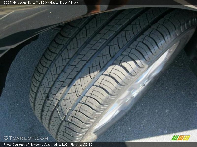 Black / Black 2007 Mercedes-Benz ML 350 4Matic