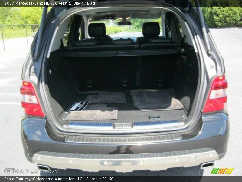 Black / Black 2007 Mercedes-Benz ML 350 4Matic