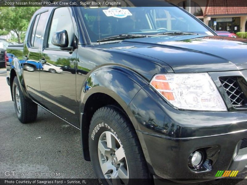 Super Black / Graphite 2009 Nissan Frontier PRO-4X Crew Cab