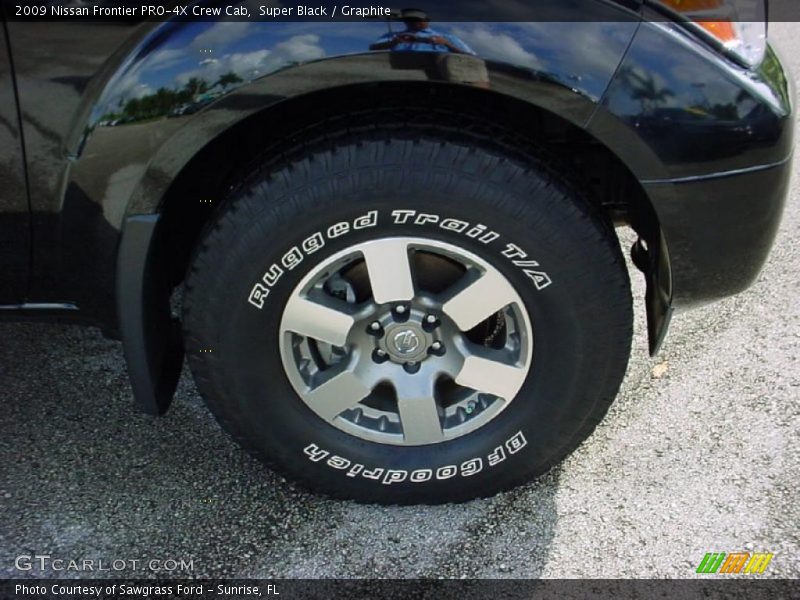 Super Black / Graphite 2009 Nissan Frontier PRO-4X Crew Cab