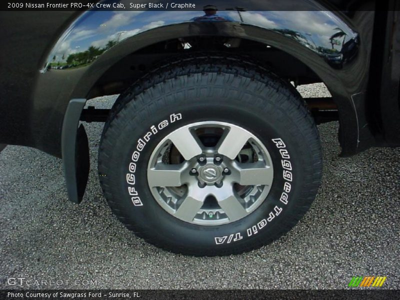 Super Black / Graphite 2009 Nissan Frontier PRO-4X Crew Cab
