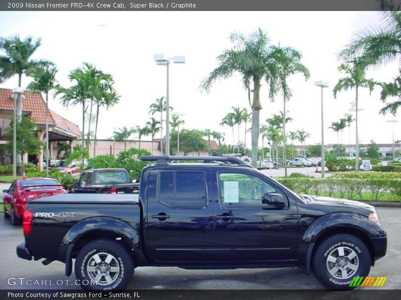 Super Black / Graphite 2009 Nissan Frontier PRO-4X Crew Cab
