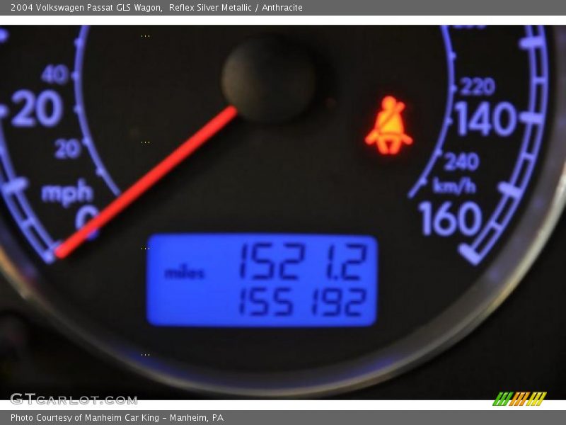 Reflex Silver Metallic / Anthracite 2004 Volkswagen Passat GLS Wagon