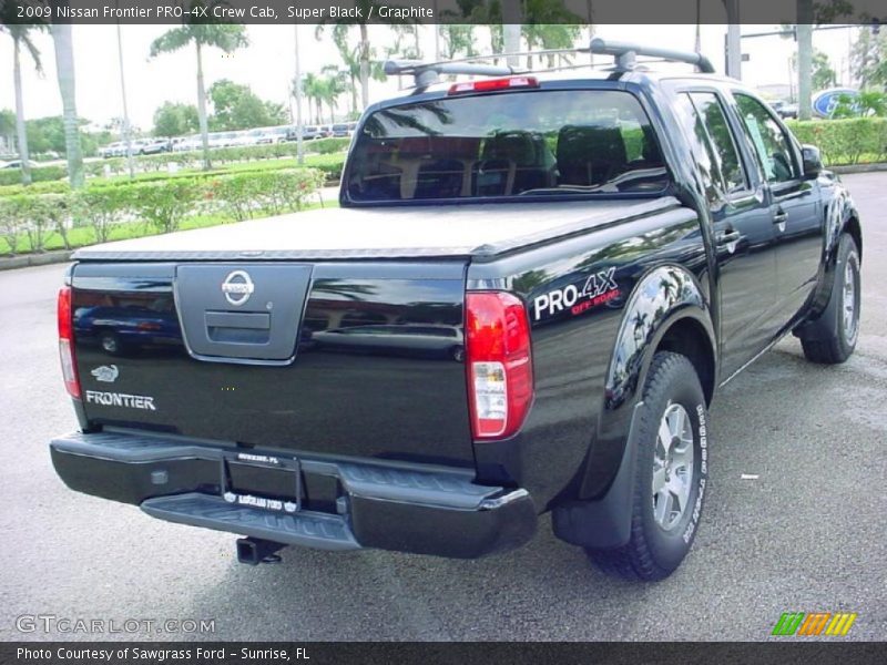 Super Black / Graphite 2009 Nissan Frontier PRO-4X Crew Cab