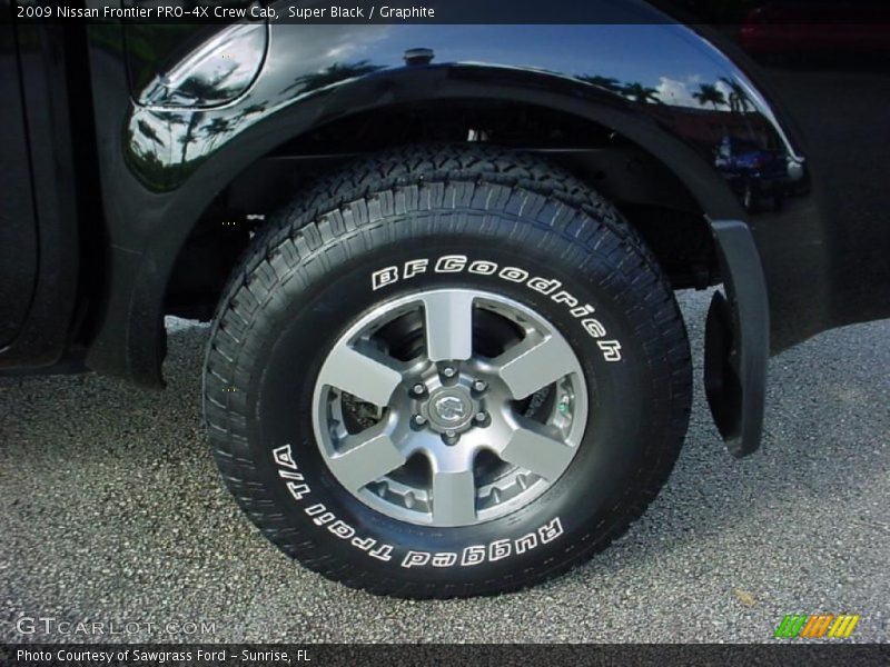 Super Black / Graphite 2009 Nissan Frontier PRO-4X Crew Cab