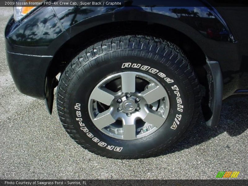 Super Black / Graphite 2009 Nissan Frontier PRO-4X Crew Cab