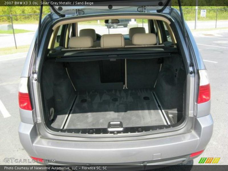 Silver Grey Metallic / Sand Beige 2007 BMW X3 3.0si