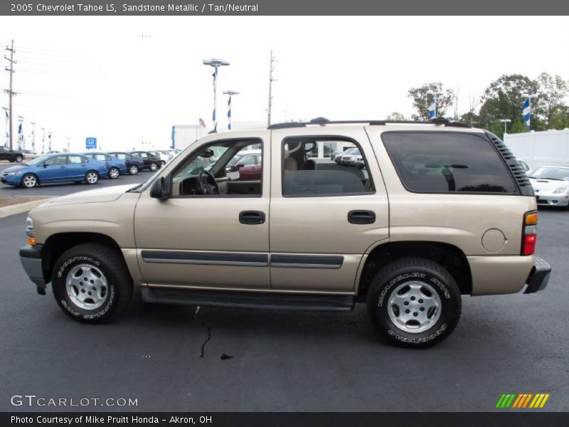 Sandstone Metallic / Tan/Neutral 2005 Chevrolet Tahoe LS