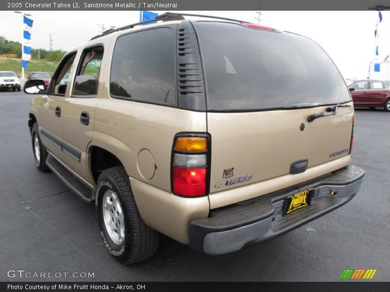 Sandstone Metallic / Tan/Neutral 2005 Chevrolet Tahoe LS