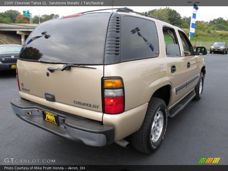 Sandstone Metallic / Tan/Neutral 2005 Chevrolet Tahoe LS