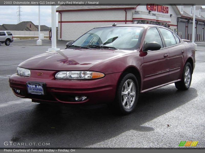 Ruby Red Metallic / Neutral 2003 Oldsmobile Alero GLS Sedan