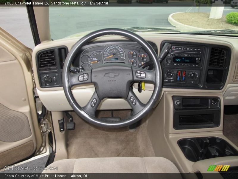 Sandstone Metallic / Tan/Neutral 2005 Chevrolet Tahoe LS