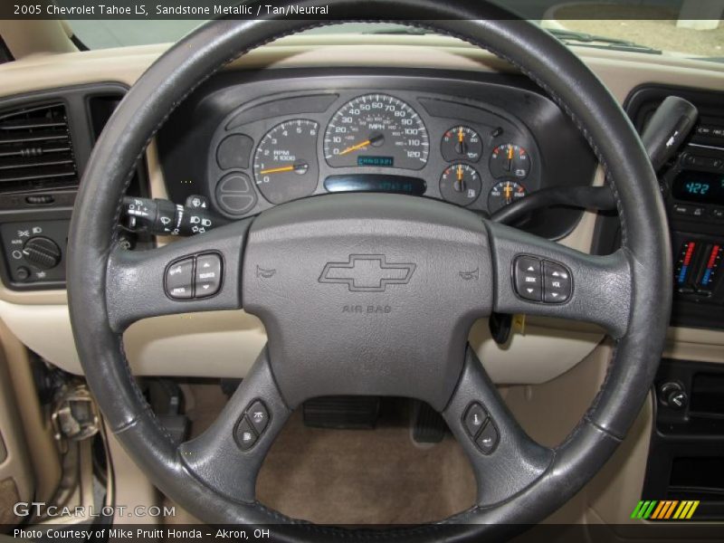 Sandstone Metallic / Tan/Neutral 2005 Chevrolet Tahoe LS