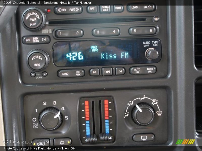 Sandstone Metallic / Tan/Neutral 2005 Chevrolet Tahoe LS